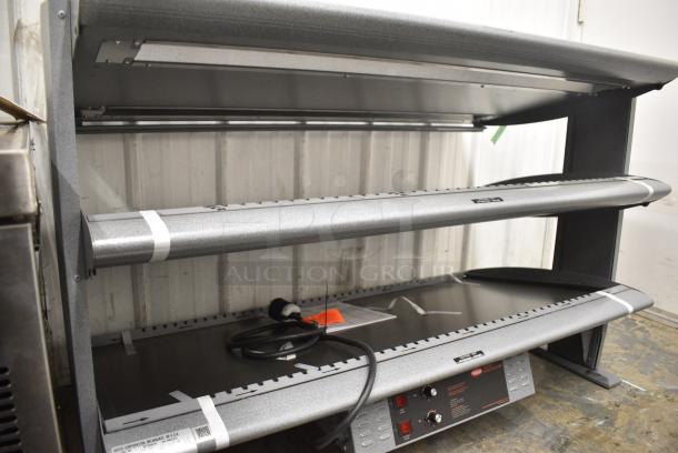 BRAND NEW SCRATCH AND DENT! Hatco HXMS-48D LED 48" Slanted Double Shelf Merchandiser. 120/208-240 Volts, 1 Phase. - Image 4 of 6