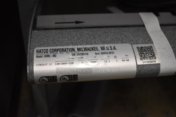 BRAND NEW SCRATCH AND DENT! Hatco HXMS-48D LED 48" Slanted Double Shelf Merchandiser. 120/208-240 Volts, 1 Phase. - Image 6 of 6