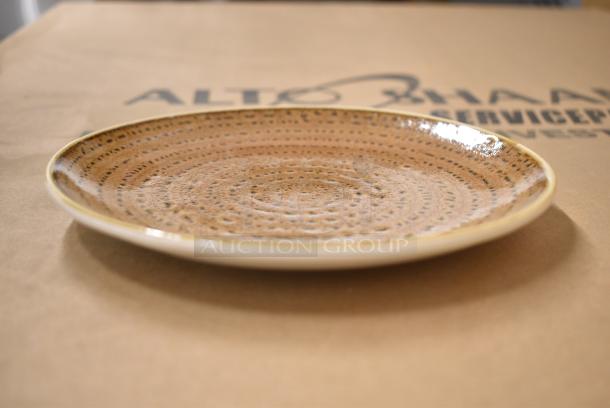 Box of 24 BRAND NEW! RAK Porcelain TWNNPR18SH Twirl Shell Flat Coupe Plate Case - Image 3 of 6