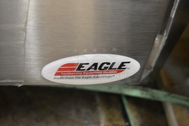 BRAND NEW SCRATCH AND DENT! 2024 Eagle SHT4-240 Stainless Steel Commercial Electric Powered 4 Bay Steam Table. 240 Volts, 1 Phase. - Image 3 of 8