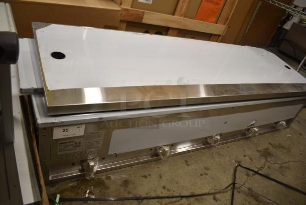 BRAND NEW SCRATCH AND DENT! 2024 ServIt 423EST5WOPB Stainless Steel Commercial Electric Powered 5 Bay Steam Table. 208/240 Volts, 1 Phase. - Image 2 of 8