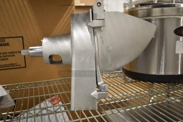 BRAND NEW SCRATCH AND DENT! Metal Commercial Pelican Head w/ Grating Blade. - Image 3 of 5