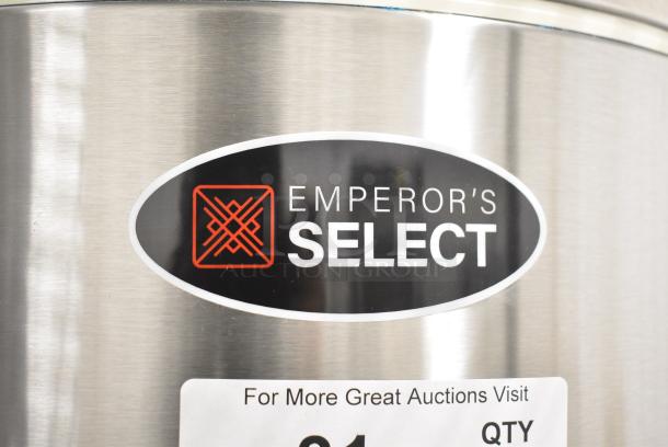 BRAND NEW SCRATCH AND DENT! Emperors Select 478ESC100SS 100 Cup Insulated Sushi Rice Container with Stainless Steel Finish - Image 2 of 5