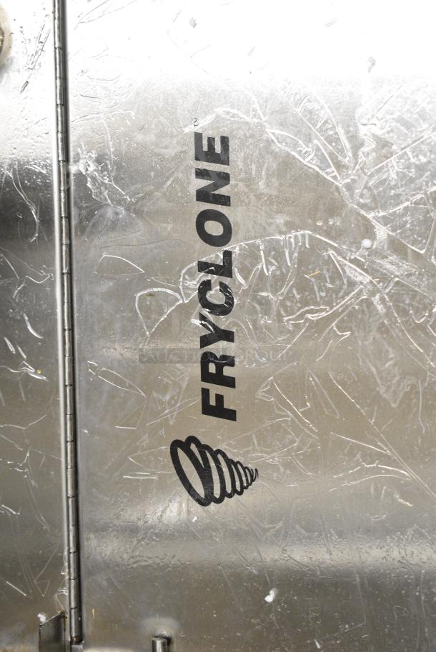 BRAND NEW SCRATCH AND DENT! 2024 Fryclone 259OFM55 Stainless Steel 55 lb. Low-Profile Portable Fryer Oil Filter Machine with 2-Way Pump. 120 Volts, 1 Phase. - Image 2 of 6