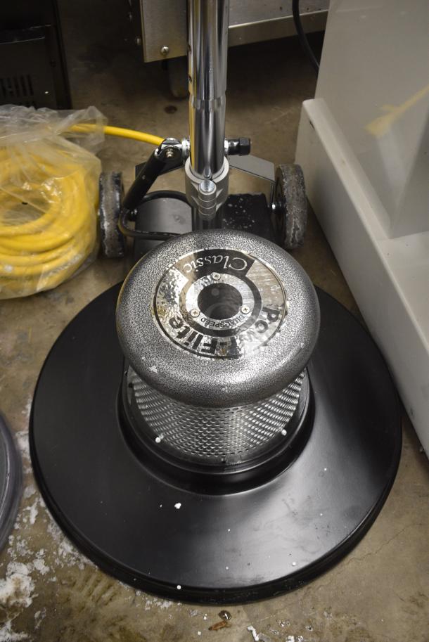 BRAND NEW SCRATCH AND DENT! Powr-Flite Classic C202 20" Dual Speed Rotary Floor Machine. 120 Volts, 1 Phase. Tested and Does Not Power On - Image 3 of 6