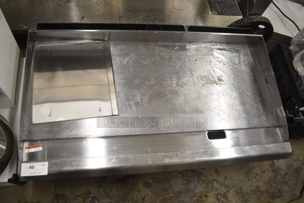 BRAND NEW SCRATCH AND DENT! 2024 Cooking Performance Group GM-CPG-48-NL 351GMCPG48NL Stainless Steel 48" Natural Gas Countertop Griddle with Manual Controls. 120,000 BTU - Image 4 of 7