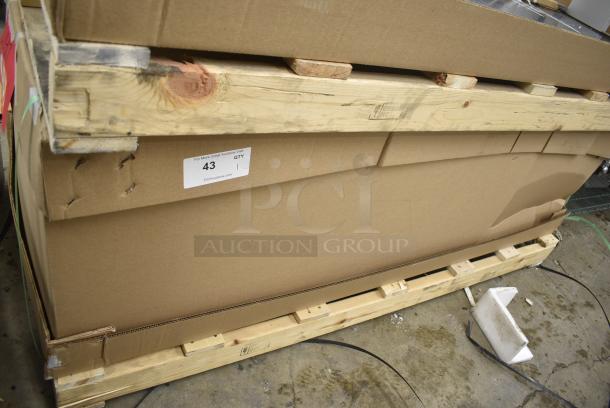 BRAND NEW SCRATCH AND DENT! Hatco GR2BW-60 60" Glo-Ray Stainless Steel Designer Buffet Warmer with Black Insets. 120/208-240 Volts, 1 Phase. - Image 5 of 6