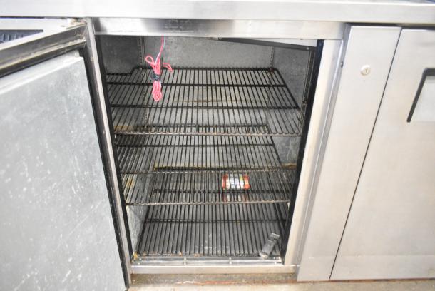 True TBB-4-S Stainless Steel Commercial Undercounter 3 Door Cooler. 115 Volts, 1 Phase. Tested and Working! - Image 2 of 5
