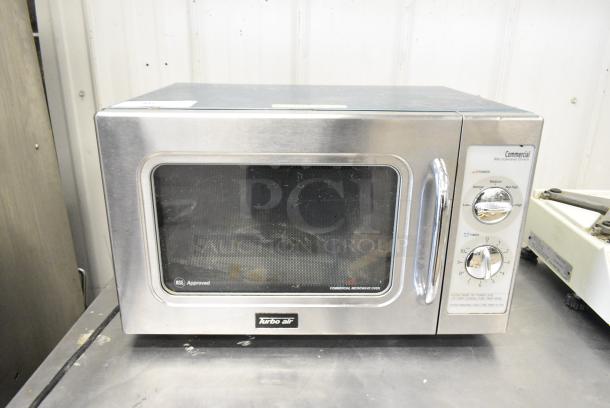 Turbo Air TMW-1100M Stainless Steel Commercial Countertop Microwave Oven. 120 Volts, 1 Phase. - Image 1 of 5