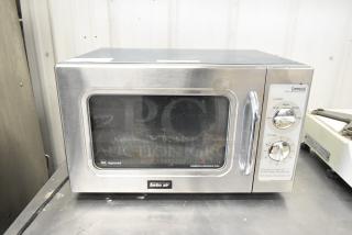 Turbo Air TMW-1100M Stainless Steel Commercial Countertop Microwave Oven. 120 Volts, 1 Phase.
