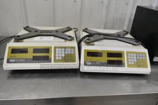2 Easy Weigh PC-100 Countertop Food Portioning Scale. 120 Volts, 1 Phase. 2 Times Your Bid! Tested and Working!