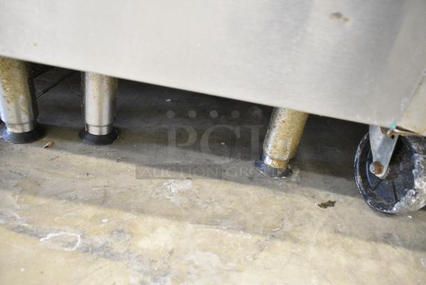 Imperial Stainless Steel Commercial Floor Style Gas Powered Deep Fat Fryer. - Image 5 of 6
