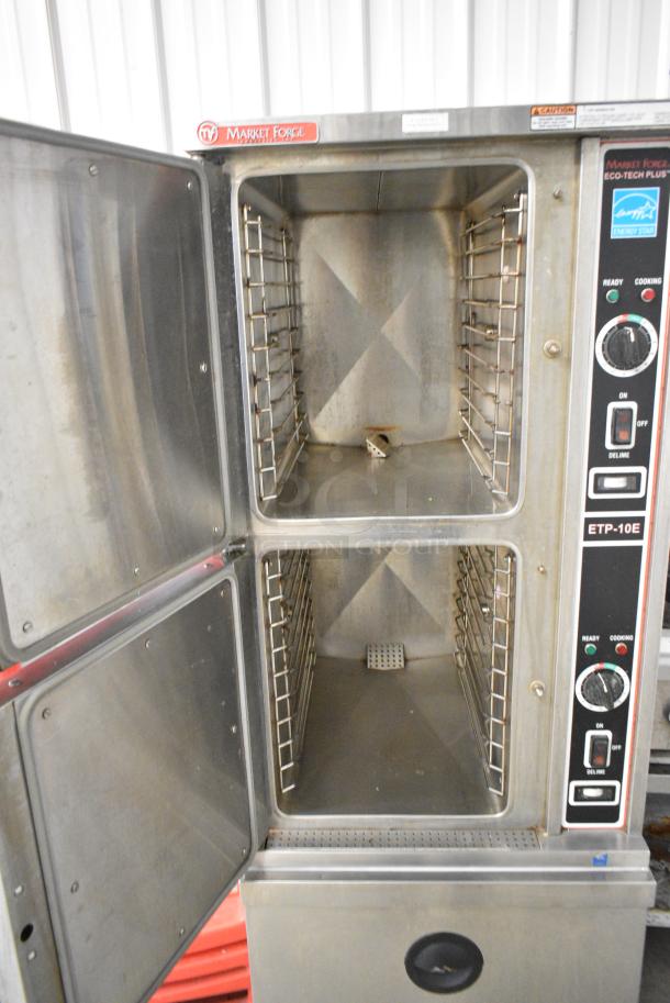 Market Forge ETP-10E Stainless Steel Commercial Electric Powered 2 Deck Steam Cabinet. 208 Volts, 3 Phase. - Image 2 of 8