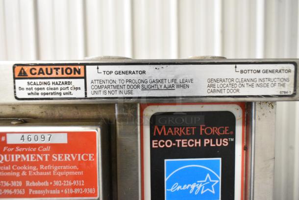 Market Forge ETP-10E Stainless Steel Commercial Electric Powered 2 Deck Steam Cabinet. 208 Volts, 3 Phase. - Image 3 of 8