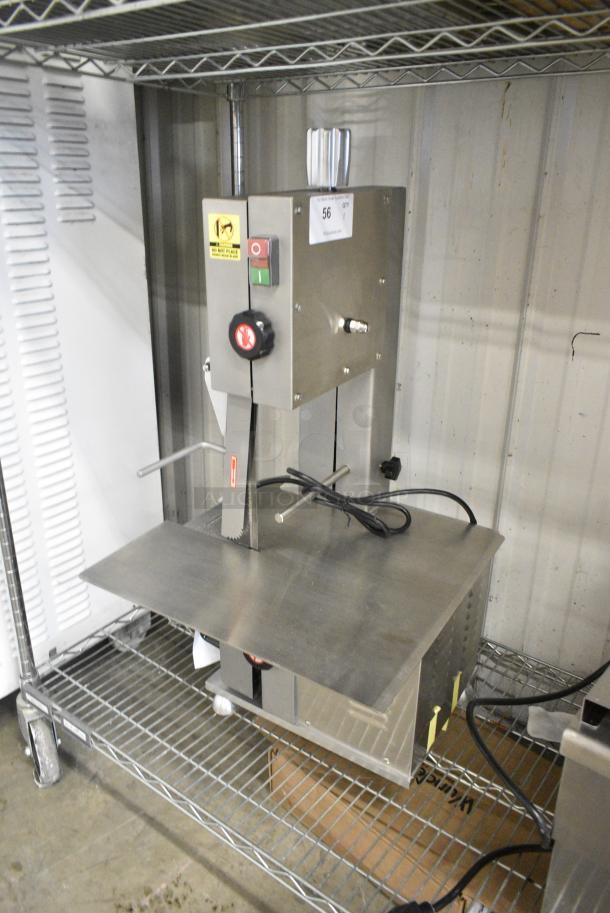 Avantco 177EMBS65SS Stainless Steel Commercial Countertop Meat Saw. 110 Volts, 1 Phase. Tested and Working! - Image 2 of 4