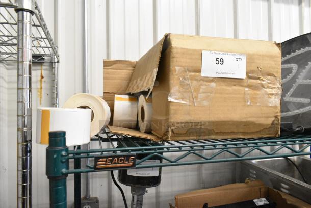 Box of Label Rolls - Image 1 of 2