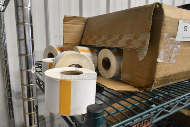 Box of Label Rolls - Image 2 of 2