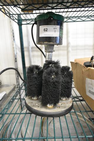 Metal Commercial Glass Washer. 120 Volts, 1 Phase. Tested and Working!