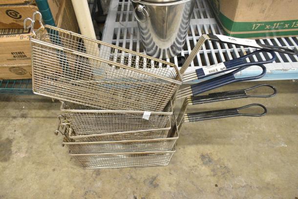 5 Metal Fry Baskets. 5 Times Your Bid! - Image 1 of 1