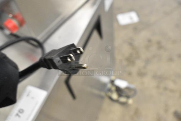 BRAND NEW SCRATCH AND DENT! Estella 236ECB2D Stainless Steel Commercial Countertop Coffee Machine w/ Hot Water Dispenser and Brew Basket. 120 Volts, 1 Phase. - Image 4 of 4