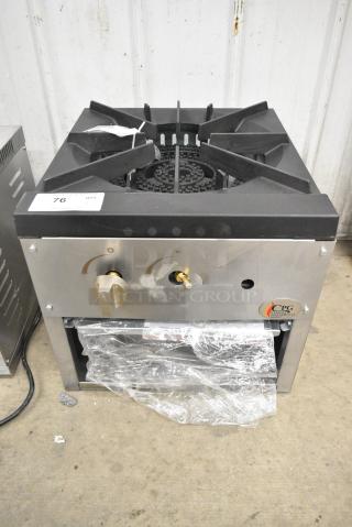 BRAND NEW SCRATCH AND DENT! Cooking Performance Group CPG-SP-18-N Natural Gas Stock Pot Range - 80,000 BTU