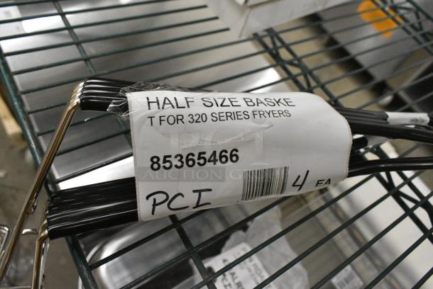 4 BRAND NEW SCRATCH AND DENT! 85365466 Henny Penny 65466 1/2 Size Rear Hook Basket for 320 Series Fryers. 4 Times Your Bid! - Image 3 of 3