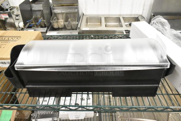 BRAND NEW SCRATCH AND DENT! Black Poly Topping Rail - Image 2 of 6