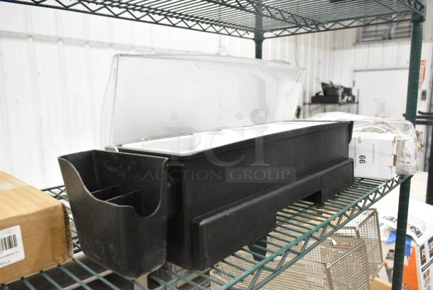 BRAND NEW SCRATCH AND DENT! Black Poly Topping Rail - Image 3 of 6