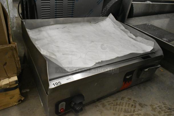 Vollrath Cayenne FTA 8024 Stainless Steel Commercial Countertop Electric Powered Flat Top Griddle. 220 Volts, 1 Phase. - Image 2 of 7