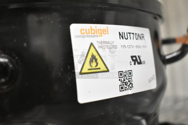 BRAND NEW SCRATCH AND DENT! Cubigel NUT70NR Motor. 115-127 Volts, 1 Phase. - Image 3 of 3