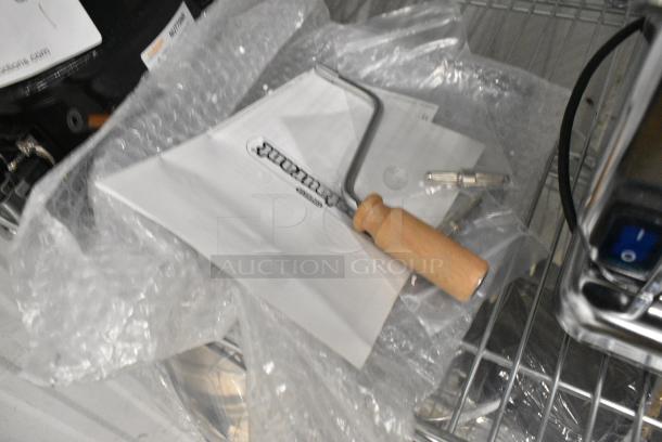 BRAND NEW SCRATCH AND DENT! Imperial RMN Stainless Steel Pasta Machine. 120 Volts, 1 Phase. Tested and Working! - Image 4 of 6