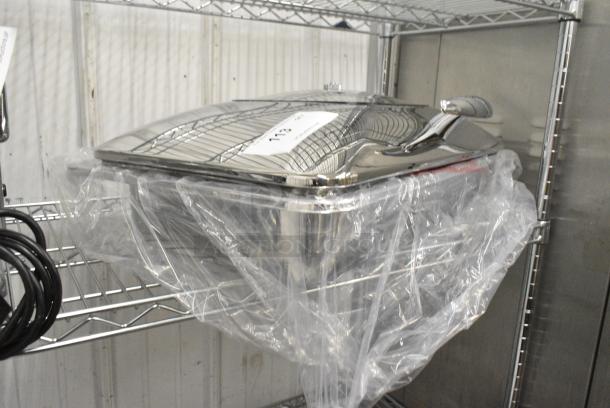 BRAND NEW SCRATCH AND DENT! Acopa Stainless Steel Voyage Chafer - Image 2 of 5