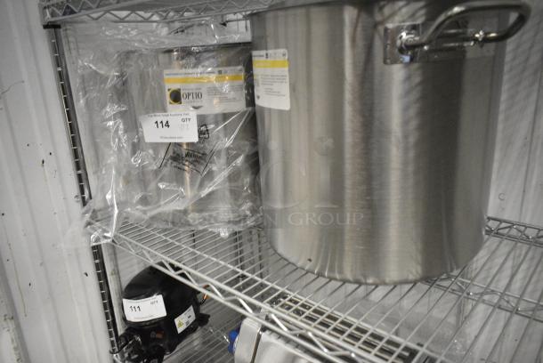 2 BRAND NEW SCRATCH AND DENT! Vollrath Stock Pots Including 27 Quart and 38 Quart. 2 Times Your Bid! - Image 2 of 4