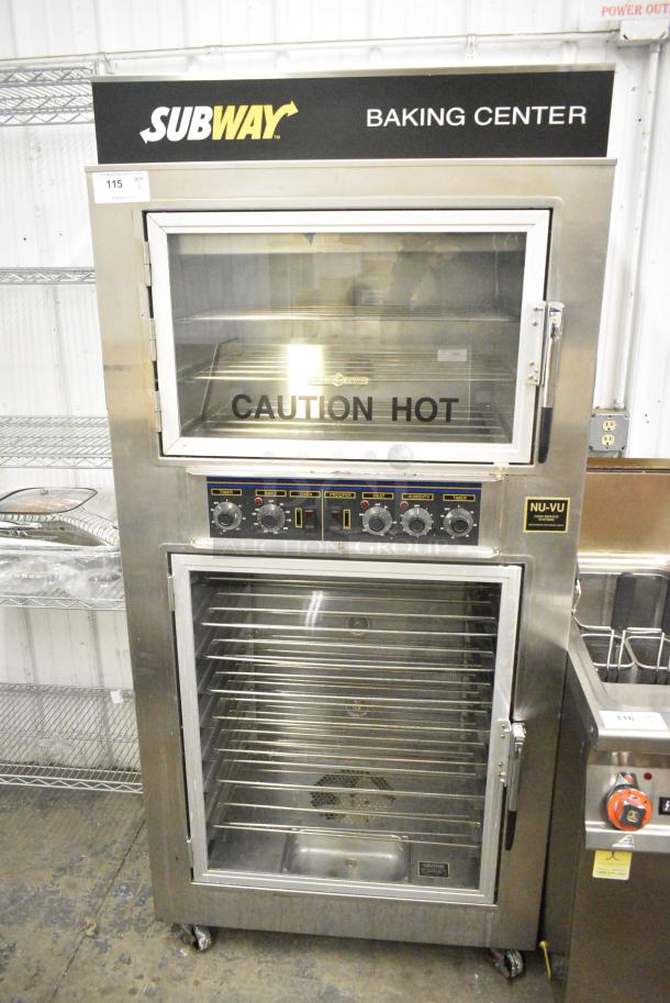 Nu Vu SUB-123 Stainless Steel Commercial Electric Powered Oven Proofer on Commercial Casters. 208 Volts, 3 Phase. - Image 1 of 9