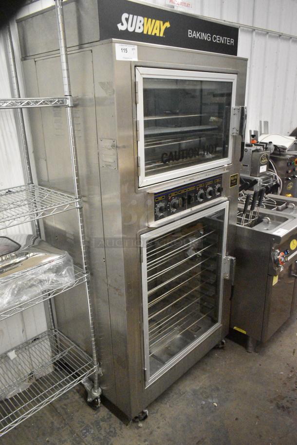 Nu Vu SUB-123 Stainless Steel Commercial Electric Powered Oven Proofer on Commercial Casters. 208 Volts, 3 Phase. - Image 2 of 9