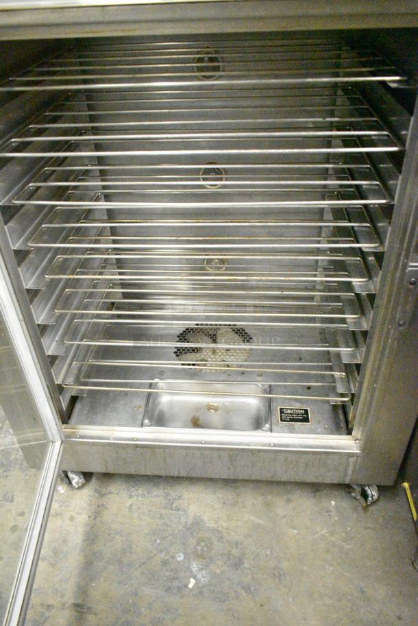 Nu Vu SUB-123 Stainless Steel Commercial Electric Powered Oven Proofer on Commercial Casters. 208 Volts, 3 Phase. - Image 5 of 9