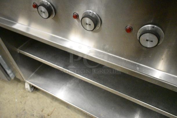 Carter Hoffmann CC-345-S Stainless Steel Commercial 3 Bay Steam Table. 120 Volts, 1 Phase. Tested and Working! - Image 5 of 7