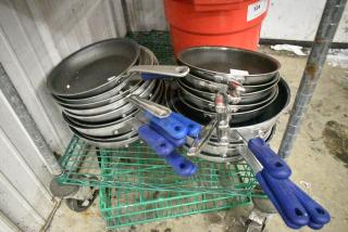 19 Metal Skillets. 19 Times Your Bid!
