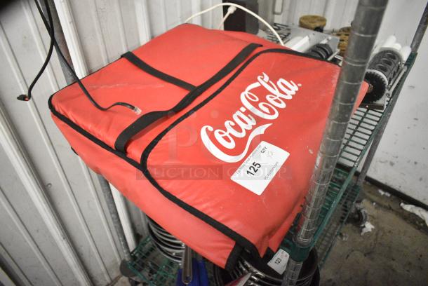 2 Red Insulated Food Carrying Bag. 2 Times Your Bid! - Image 2 of 3