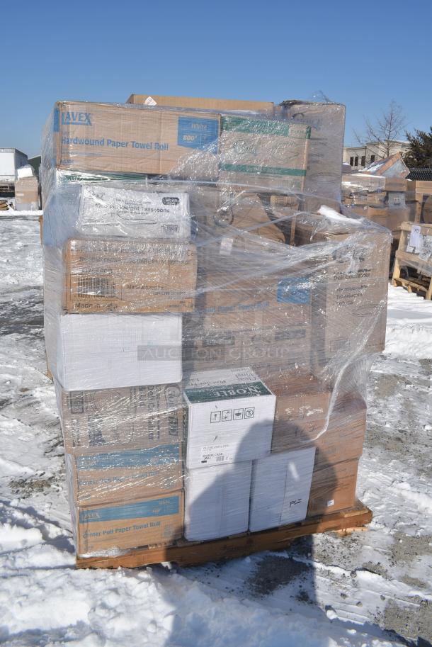 40 BRAND NEW! Boxes Including 2 Box 127RD8BULK Choice 8 oz. Customizable Microwavable Translucent Round Deli Container - 500/Case, 175SP08 EcoChoice 8" Square Palm Leaf Plate - 100/Case, 2 Box 127RD16COMBO Choice 16 oz. Customizable Microwavable Clear Round Deli Container and Lid Combo Pack - 250/Case, 395TO961 EcoChoice 9" x 6" x 3" Compostable No PFAS Added Bamboo / Bagasse 1 Compartment Take-Out Container - 200/Case, 175SP08 EcoChoice 8" Square Palm Leaf Plate - 100/Case, 795KFT16REPE Choice 16 oz. Rectangular Kraft PE-Lined Microwavable Take-Out Container 6 5/8" x 4 5/8" x 1 5/8" - 300/Case. 40 Times Your Bid! - Image 2 of 14