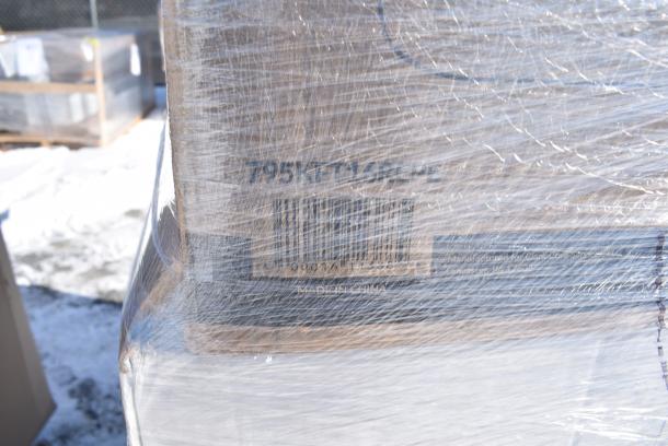 40 BRAND NEW! Boxes Including 2 Box 127RD8BULK Choice 8 oz. Customizable Microwavable Translucent Round Deli Container - 500/Case, 175SP08 EcoChoice 8" Square Palm Leaf Plate - 100/Case, 2 Box 127RD16COMBO Choice 16 oz. Customizable Microwavable Clear Round Deli Container and Lid Combo Pack - 250/Case, 395TO961 EcoChoice 9" x 6" x 3" Compostable No PFAS Added Bamboo / Bagasse 1 Compartment Take-Out Container - 200/Case, 175SP08 EcoChoice 8" Square Palm Leaf Plate - 100/Case, 795KFT16REPE Choice 16 oz. Rectangular Kraft PE-Lined Microwavable Take-Out Container 6 5/8" x 4 5/8" x 1 5/8" - 300/Case. 40 Times Your Bid! - Image 12 of 14