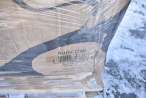 35 BRAND NEW! Boxes Including 500LDOME Choice 9 oz., 12 oz., 16 oz., 20 oz., 24 oz. Clear Dome Lid with 1" Hole - 1000/Case, 128HD8COMBO Choice Heavy Duty 8 oz. Microwavable Translucent Plastic Deli Container and Lid Combo Pack - 240/Case, 127P400C Choice 4 oz. Clear Plastic Souffle Cup / Portion Cup - 2500/Case, Solo Ultra Clear™ TP12 12 oz Customizable. Practical Fill Clear PET Plastic Cold Cup - 1000/Case, 130BKFKSNH Choice Black Heavy Weight Wrapped Polystyrene Plastic Cutlery Pack with Napkin - 500/Case, 186CVB1013C Choice 10" x 13" Chamber Vacuum Packaging Pouches / Bags 3 Mil - 1000/Case, 612FFL1230 Choice Foil Steam Table Pan Lid - Full Size - 50/Case, 394325L Noble NexGen Powder-Free Disposable Blue Hybrid 3 Mil Thick Gloves - Large, 394365L Noble Products Powder-Free Disposable Clear Vinyl Gloves for Foodservice - Large - 1000/Case, 500CC16 Choice Clear PET Customizable Plastic Cold Cup - 16 oz. - 1000/Case. 35 Times Your Bid! - Image 16 of 16