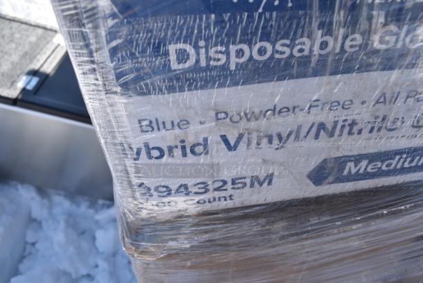 40 BRAND NEW! Boxes Including 394325M Noble NexGen Powder-Free Disposable Blue Hybrid 3 Mil Thick Gloves - Medium - 1000/Case, 500COLLARBR EcoChoice Kraft Coffee Cup Sleeve / Jacket / Clutch - 10-24 oz. - 1200/Case, 394385L Noble Products White Powder-Free Disposable Latex Gloves for Foodservice - Large - 1000/Case, 394325M Noble NexGen Powder-Free Disposable Blue Hybrid 3 Mil Thick Gloves - Medium - 1000/Case, 795PTOKFT1 Choice Kraft Microwavable Folded Paper #1 Take-Out Container 4 3/8" x 3 1/2" x 2 1/2" - 450/Case, 100260CHC Choice Take Out Containers, Dart 16PX Conex ClearPro 16 oz. Polypropylene Cold Cup - 1000/Case, 500TW12 Choice 12 oz. Translucent Thin Wall Plastic Cold Cup - 1000/Case, VacPak-It 186CVBZ1015 10" x 15" Chamber Vacuum Packaging Bags with Zipper 3 Mil - 1000/Case. 40 Times Your Bid! - Image 9 of 17