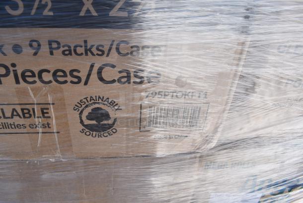 40 BRAND NEW! Boxes Including 394325M Noble NexGen Powder-Free Disposable Blue Hybrid 3 Mil Thick Gloves - Medium - 1000/Case, 500COLLARBR EcoChoice Kraft Coffee Cup Sleeve / Jacket / Clutch - 10-24 oz. - 1200/Case, 394385L Noble Products White Powder-Free Disposable Latex Gloves for Foodservice - Large - 1000/Case, 394325M Noble NexGen Powder-Free Disposable Blue Hybrid 3 Mil Thick Gloves - Medium - 1000/Case, 795PTOKFT1 Choice Kraft Microwavable Folded Paper #1 Take-Out Container 4 3/8" x 3 1/2" x 2 1/2" - 450/Case, 100260CHC Choice Take Out Containers, Dart 16PX Conex ClearPro 16 oz. Polypropylene Cold Cup - 1000/Case, 500TW12 Choice 12 oz. Translucent Thin Wall Plastic Cold Cup - 1000/Case, VacPak-It 186CVBZ1015 10" x 15" Chamber Vacuum Packaging Bags with Zipper 3 Mil - 1000/Case. 40 Times Your Bid! - Image 10 of 17