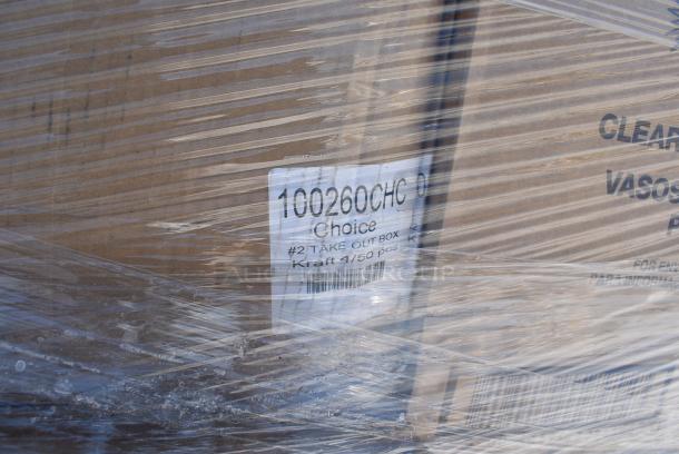 40 BRAND NEW! Boxes Including 394325M Noble NexGen Powder-Free Disposable Blue Hybrid 3 Mil Thick Gloves - Medium - 1000/Case, 500COLLARBR EcoChoice Kraft Coffee Cup Sleeve / Jacket / Clutch - 10-24 oz. - 1200/Case, 394385L Noble Products White Powder-Free Disposable Latex Gloves for Foodservice - Large - 1000/Case, 394325M Noble NexGen Powder-Free Disposable Blue Hybrid 3 Mil Thick Gloves - Medium - 1000/Case, 795PTOKFT1 Choice Kraft Microwavable Folded Paper #1 Take-Out Container 4 3/8" x 3 1/2" x 2 1/2" - 450/Case, 100260CHC Choice Take Out Containers, Dart 16PX Conex ClearPro 16 oz. Polypropylene Cold Cup - 1000/Case, 500TW12 Choice 12 oz. Translucent Thin Wall Plastic Cold Cup - 1000/Case, VacPak-It 186CVBZ1015 10" x 15" Chamber Vacuum Packaging Bags with Zipper 3 Mil - 1000/Case. 40 Times Your Bid! - Image 11 of 17