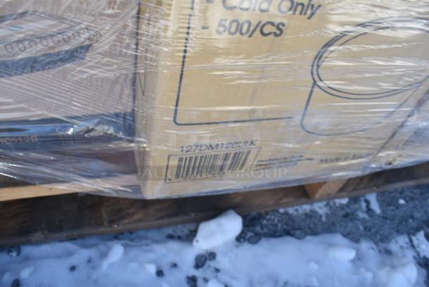 30 BRAND NEW! Boxes Including 130BKFORKX Choice Black Extra Heavy Weight Polystyrene Plastic Fork - 1000/Case, 2 Box 127DM12BULK Choice 12 oz. Ultra Clear Recycled PET Plastic Round Deli Container - 500/Case, 129MCS12B Choice 12 oz. Black 6" x 4 3/4" x 1 3/4" Rectangular Microwavable Heavy Weight Container with Lid - 150/Case, 128HD16BULK Choice Heavy Duty 16 oz. Microwavable Translucent Plastic Deli Container - 480/Case, 129MCS12B Choice 12 oz. Black 6" x 4 3/4" x 1 3/4" Rectangular Microwavable Heavy Weight Container with Lid - 150/Case, 129MCS24B Choice 24 oz. Black Rectangular Microwavable Heavy Weight Container with Lid 8" x 5 1/4" x 2" - 150/Case, 128HD8COMBO Choice Heavy Duty 8 oz. Microwavable Translucent Plastic Deli Container and Lid Combo Pack - 240/Case, 129MCR16W Choice 16 oz. White 6 1/4" Round Microwavable Heavy Weight Container with Lid - 150/Case, 394345M Noble NexGen Powder-Free Disposable Black Hybrid 3 Mil Thick Gloves - Medium - 1000/Case, 612FS5006 Choice Third Size Foil Steam Pan Deep 3 5/16" Depth - 100/Case. 30 Times Your Bid! - Image 7 of 18