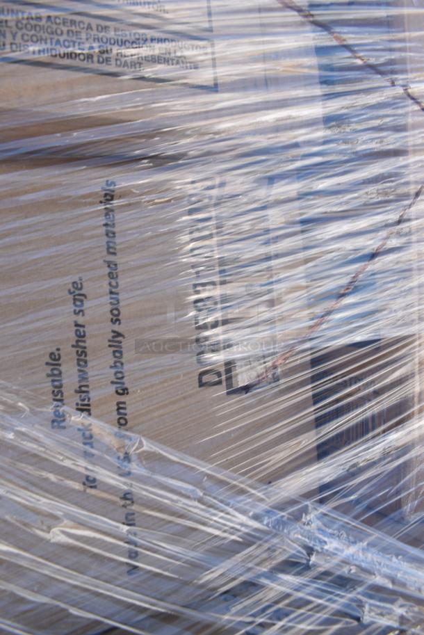 28 BRAND NEW! Boxes Including 394345XLNoble NexGen Powder-Free Disposable Black Hybrid 3 Mil Thick Gloves - Extra Large - 1000/Case, 127SB18COMBO Choice 18 oz. Clear Plastic Salad Bowl with Lid - 150/Case, 500LSTRWL Choice 9, 12, 16, 20, and 24 oz. Clear Strawless / Sip Lid - 1000/Case, 394325XL Noble NexGen Powder-Free Disposable Blue Hybrid 3 Mil Thick Gloves - Extra Large - 1000/Case, 500CC16 Choice Clear PET Customizable Plastic Cold Cup - 16 oz. - 1000/Case, 395TO962 EcoChoice 9" x 6" x 3" Compostable Sugarcane / Bagasse 2 Compartment Takeout Container - 200/Case, 612605070 Choice Full Size Heavy-Duty Foil Steam Table Pan Deep 3 3/8" Depth - 50/Case. 28 Times Your Bid! - Image 8 of 16