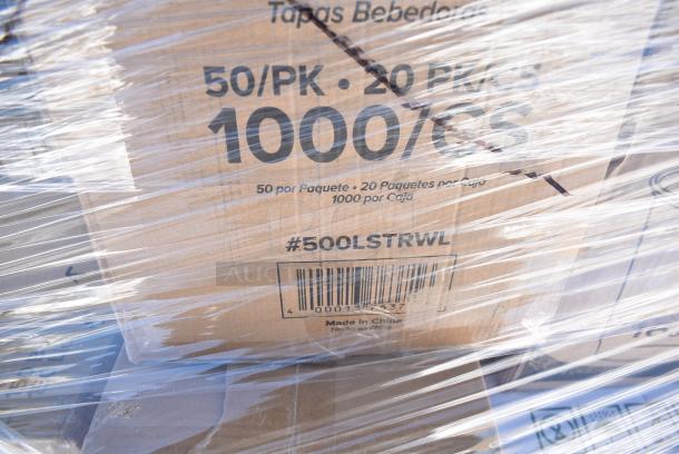 28 BRAND NEW! Boxes Including 394345XLNoble NexGen Powder-Free Disposable Black Hybrid 3 Mil Thick Gloves - Extra Large - 1000/Case, 127SB18COMBO Choice 18 oz. Clear Plastic Salad Bowl with Lid - 150/Case, 500LSTRWL Choice 9, 12, 16, 20, and 24 oz. Clear Strawless / Sip Lid - 1000/Case, 394325XL Noble NexGen Powder-Free Disposable Blue Hybrid 3 Mil Thick Gloves - Extra Large - 1000/Case, 500CC16 Choice Clear PET Customizable Plastic Cold Cup - 16 oz. - 1000/Case, 395TO962 EcoChoice 9" x 6" x 3" Compostable Sugarcane / Bagasse 2 Compartment Takeout Container - 200/Case, 612605070 Choice Full Size Heavy-Duty Foil Steam Table Pan Deep 3 3/8" Depth - 50/Case. 28 Times Your Bid! - Image 10 of 16
