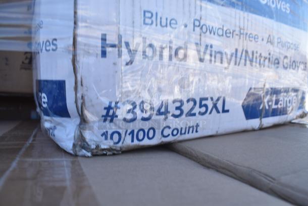 28 BRAND NEW! Boxes Including 394345XLNoble NexGen Powder-Free Disposable Black Hybrid 3 Mil Thick Gloves - Extra Large - 1000/Case, 127SB18COMBO Choice 18 oz. Clear Plastic Salad Bowl with Lid - 150/Case, 500LSTRWL Choice 9, 12, 16, 20, and 24 oz. Clear Strawless / Sip Lid - 1000/Case, 394325XL Noble NexGen Powder-Free Disposable Blue Hybrid 3 Mil Thick Gloves - Extra Large - 1000/Case, 500CC16 Choice Clear PET Customizable Plastic Cold Cup - 16 oz. - 1000/Case, 395TO962 EcoChoice 9" x 6" x 3" Compostable Sugarcane / Bagasse 2 Compartment Takeout Container - 200/Case, 612605070 Choice Full Size Heavy-Duty Foil Steam Table Pan Deep 3 3/8" Depth - 50/Case. 28 Times Your Bid! - Image 13 of 16