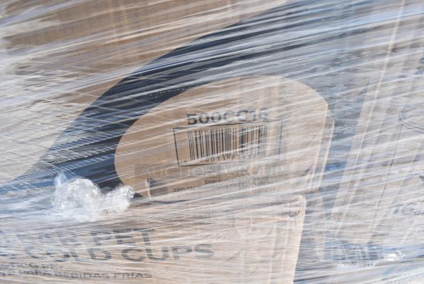 28 BRAND NEW! Boxes Including 394345XLNoble NexGen Powder-Free Disposable Black Hybrid 3 Mil Thick Gloves - Extra Large - 1000/Case, 127SB18COMBO Choice 18 oz. Clear Plastic Salad Bowl with Lid - 150/Case, 500LSTRWL Choice 9, 12, 16, 20, and 24 oz. Clear Strawless / Sip Lid - 1000/Case, 394325XL Noble NexGen Powder-Free Disposable Blue Hybrid 3 Mil Thick Gloves - Extra Large - 1000/Case, 500CC16 Choice Clear PET Customizable Plastic Cold Cup - 16 oz. - 1000/Case, 395TO962 EcoChoice 9" x 6" x 3" Compostable Sugarcane / Bagasse 2 Compartment Takeout Container - 200/Case, 612605070 Choice Full Size Heavy-Duty Foil Steam Table Pan Deep 3 3/8" Depth - 50/Case. 28 Times Your Bid! - Image 14 of 16